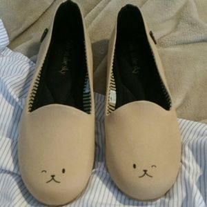 Tan Modcloth Flats